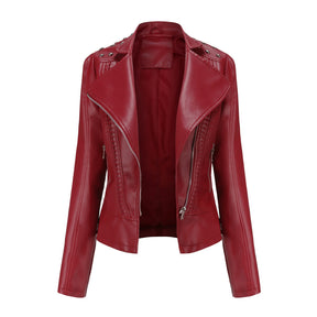 Jaqueta de Couro Biker Rebel