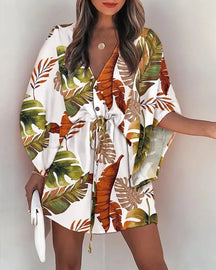 Vestido Aurora Tropical | Leve e Confortável