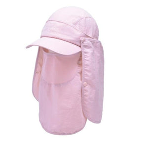 Boné para Pesca com Proteção UV 4 em 1 - Fishing Pro